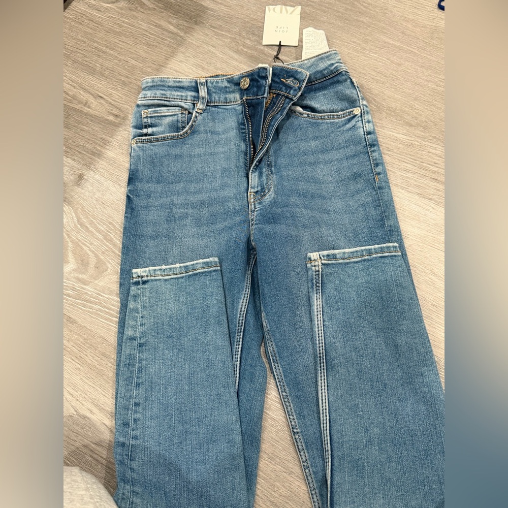 Zara high rise jeans